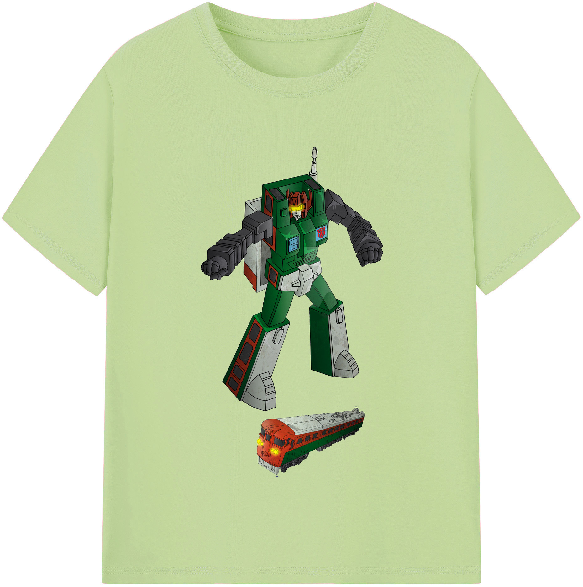 （画像用）  綿100％半袖Tシャツ（フロントプリント）